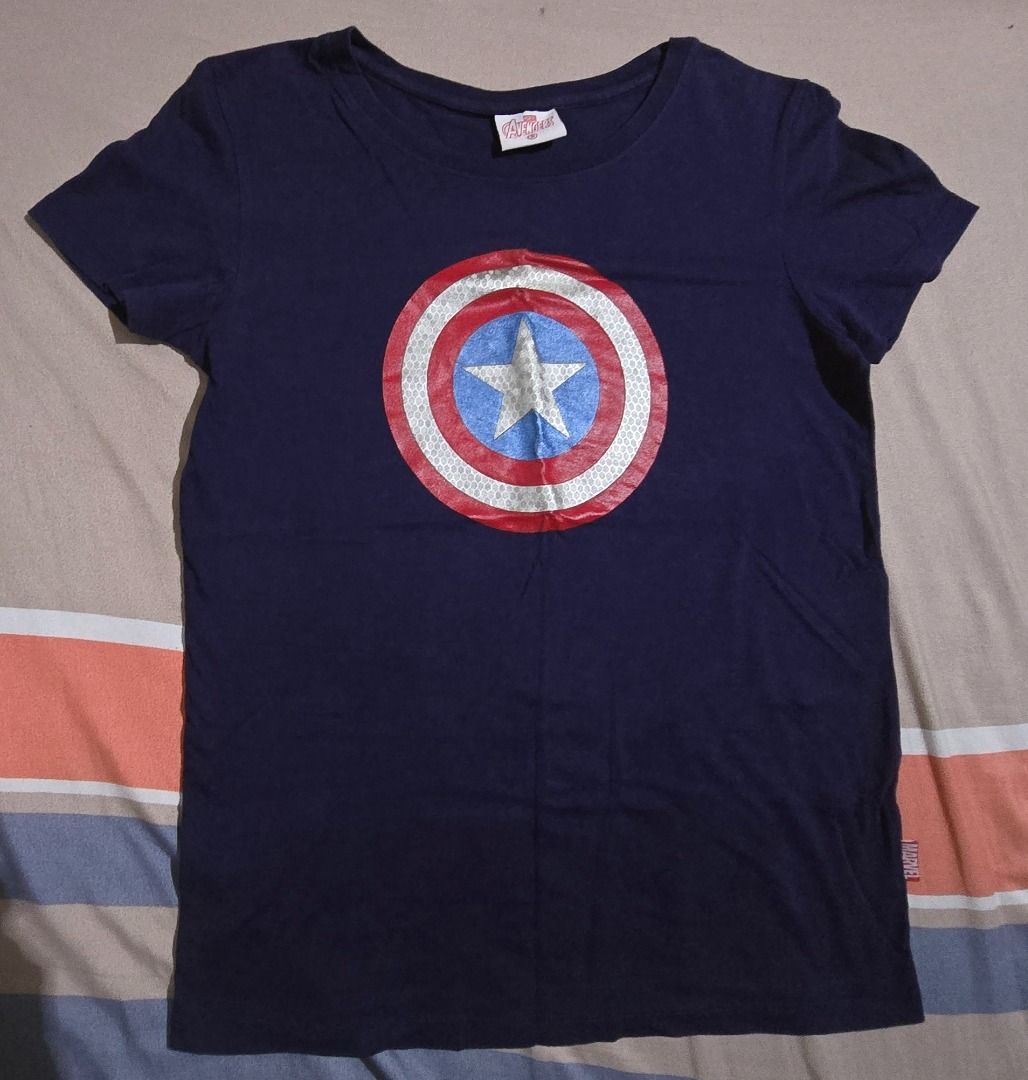 MARVEL pre-loved shirt (Category: Tshirts & Polo Shirts ) located in Taguig. Submitted by dyvinluan (Listing ID 1467291205, Image 3). Description: Take all Wysiwyg 600 all Size: xs to s Spiderman- M Each 75.