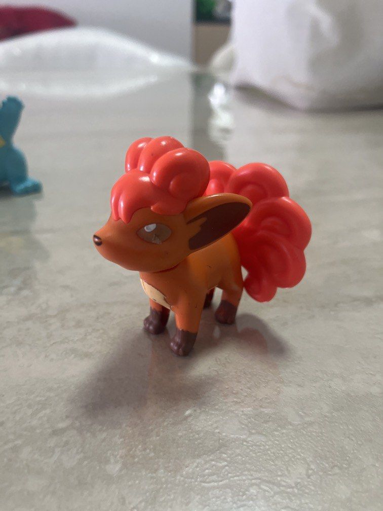 McDonald’s 2013, 2016, 2018 toys (Category: Kids Toys) located in Manila. Submitted by eddiemation (Listing ID 1467191407, Image 3). Description: Well loved old McDonald’s Pokemon toys. Prices vary. Totodile - 80 Vulpix- 50 Pikachu - 50 Emolga - 50 MOP: Gcash Shipping: Lalamove/J&T DM for any questions, negotiable .