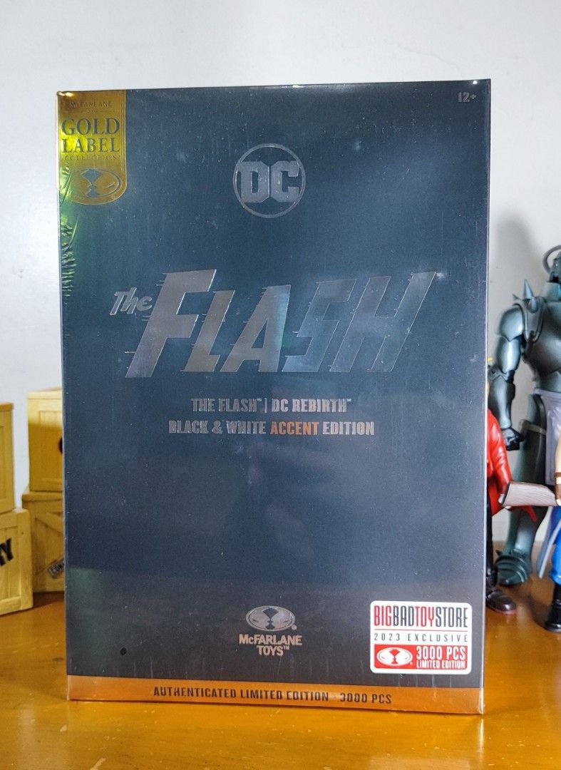 Mcfarlane BBTS Exclusive The Flash Rebirth Accent edition (Category: Figurines & Statues) located in Manila. Submitted by kennethyuchan (Listing ID 1467262130, Image 1). Description: For Sale Mcfarlane The Flash Rebirth Accent edition BBTS Exclusive sealed 3500 mode of payments BPI/ BDO/ Chinabank/ GCash Pick up locations La Loma QC / Tondo Manila mode of shipping Grab/ Lalamove Thank you.