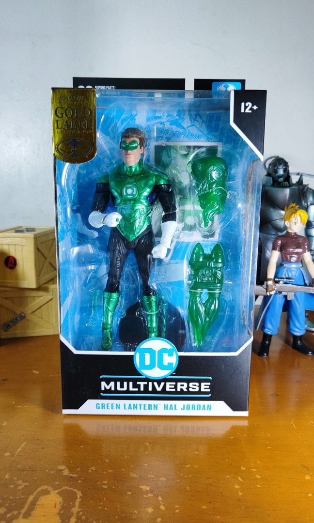 Mcfarlane DC Multiverse Green Lantern Hal Jordan Gold Label (Category: Figurines & Statues) located in Manila. Submitted by kennethyuchan (Listing ID 1467260195, Image 1). Description: for sale Mcfarlane DC Multiverse Green Lantern Hal Jordan Gold Label sealed 2200 mode of payments BPI/ BDO/ Chinabank/ GCash Pick up locations La Loma QC / Tondo Manila mode of shipping Grab/ Lalamove Thank you.