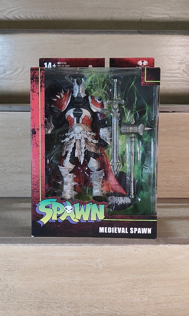 Mcfarlane Medieval Spawn (Category: Figurines & Statues) located in Manila. Submitted by kennethyuchan (Listing ID 1467214379, Image 1). Description: For Sale Mcfarlane Medieval Spawn box condition not mint sealed 2200 mode of payments BPI/ BDO/ Chinabank/ GCash Pick up locations La Loma QC / Tondo Manila mode of shipping Grab/ Lalamove thank you.