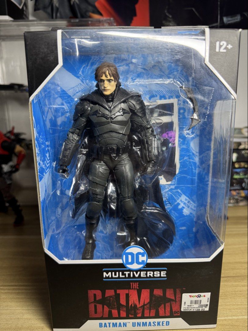 Mcfarlane The Batman Unmasked BIB (Category: Figurines & Statues) located in Manila. Submitted by broke.student.bookshelf (Listing ID 1467211908, Image 1). Description: -Back in box -Complete accessories and card 900 Sta Mesa Manila Meet up or Same day delivery ONLY.
