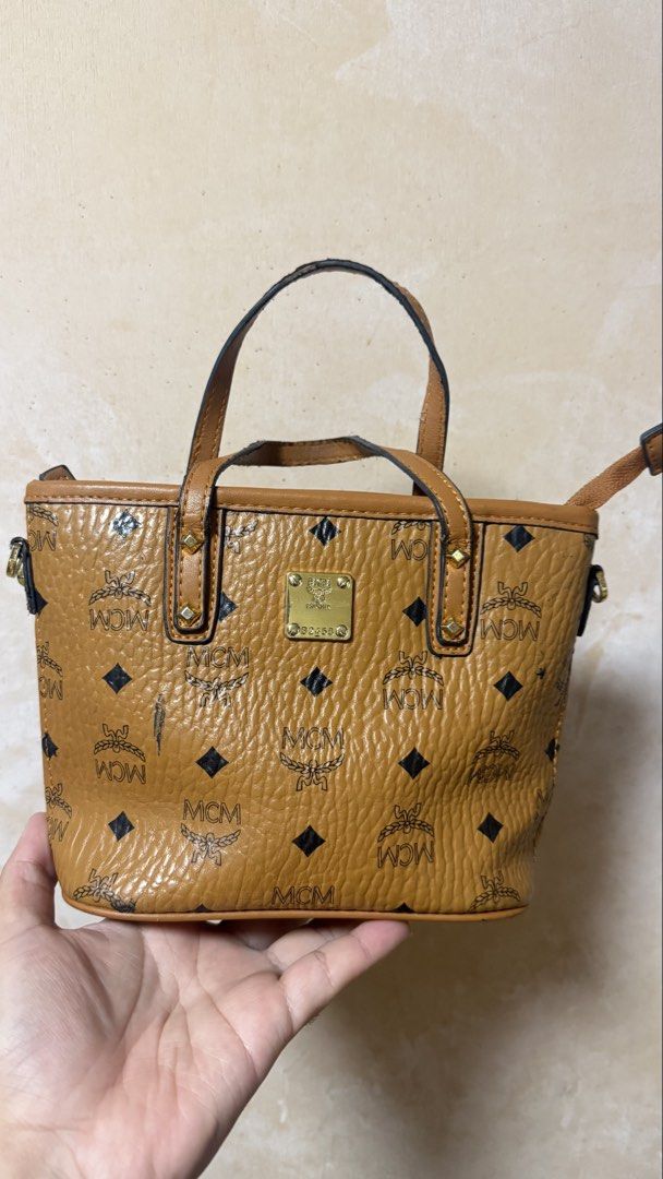 MCM Handbag (Category: Luxury Bags & Wallets) located in Calamba. Submitted by ashvault (Listing ID 1467188811, Image 1). Description: Mcm handbag, missing sling but still looks good. Price still negotiable..