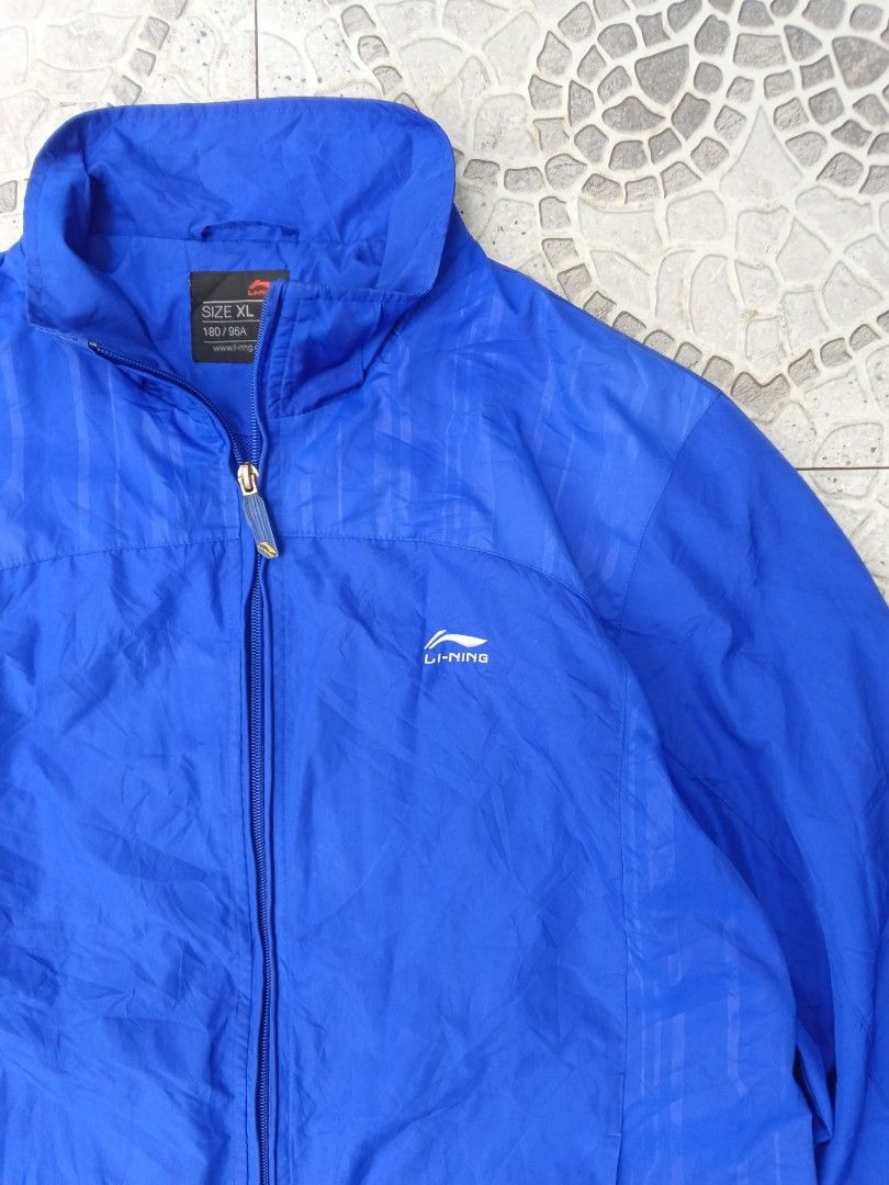Men's Track Jacket (Category: Coats, Jackets and Outerwear) located in Cebu City. Submitted by authenticgrids (Listing ID 1467257879, Image 2). Description: Lining Men's Windbreaker Type Track Jacket Like new condition 💯 Color Rate 10/10 Issue/s: None Size on Tag 🏷️ XL Dimensions Width 22.5 inches Length 28 inches 📥📥📥📥📥 DM for more details.