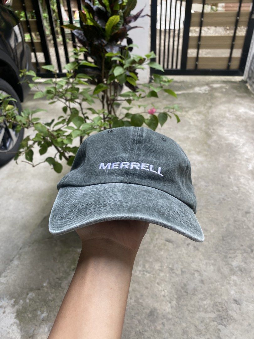 Merrel Acidwash 6 panel cap (Category: Caps & Hats) located in Calamba. Submitted by sonworld_ (Listing ID 1467235921, Image 1). Description: Merrel Acidwash 6 panel hat One size fit to all Excellent condition Authentic 🏷️ 900.