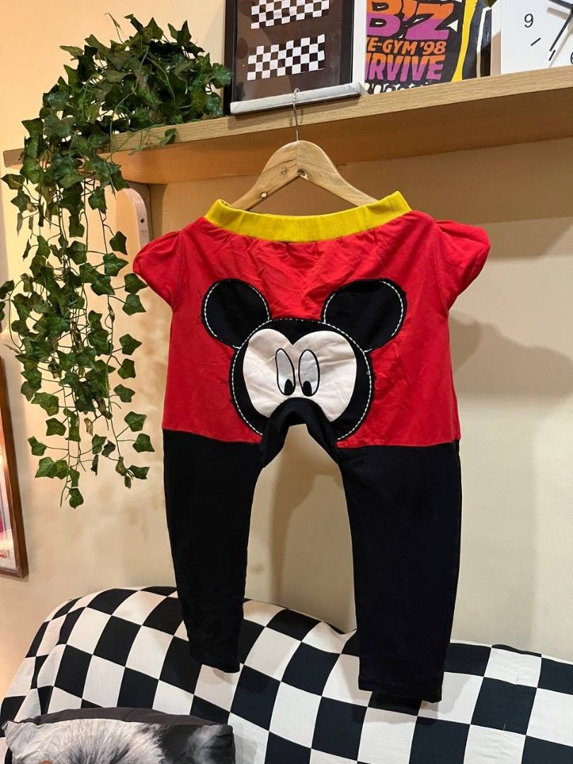 Mickey Mouse character baby pants (Category: Other Bottoms) located in Quezon City. Submitted by michypeachyy1 (Listing ID 1467323298, Image 1). Description: 200 plus ship for kids 12 fits xs adult.