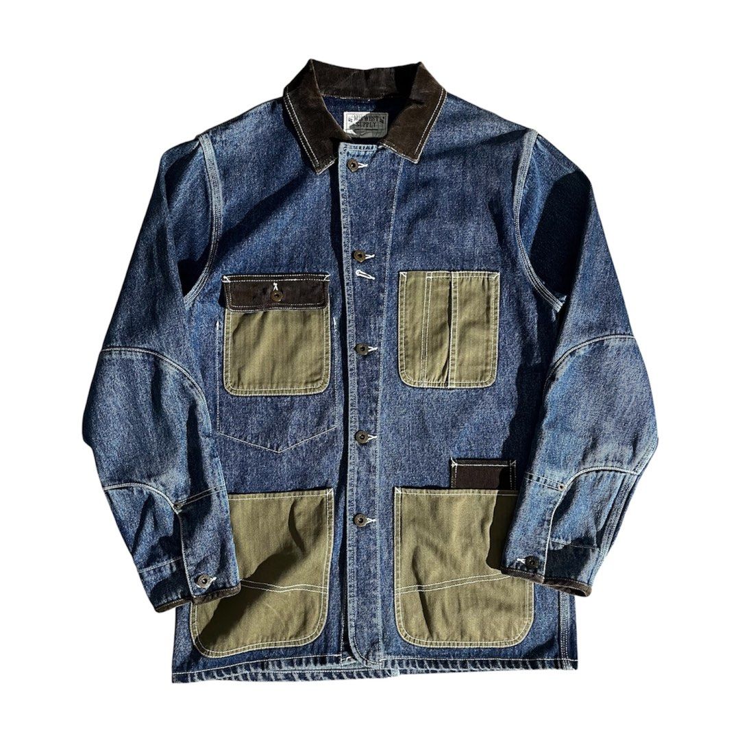 MIDWEST SUPPLY Workwear Chore Jacket (Category: Coats, Jackets and Outerwear) located in Daraga. Submitted by th3cliquejunks (Listing ID 1467207461, Image 1). Description: MIDWEST SUPPLY Workwear Chore Jacket Tagged Size: Medium Condition: 10/10 Flawless Measurement: Pit to pit: 21” Length: 30” - 2,880 Dm!.
