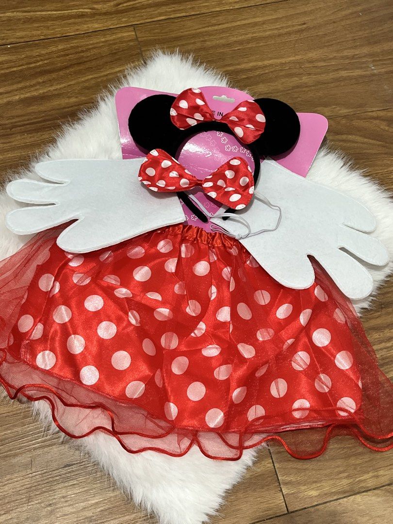 Minnie mouse costume (Category: Babies & Kids Fashion) located in Antipolo. Submitted by sldchloe_declutters (Listing ID 1467254489, Image 2). Description: Used once 1-3 yrs old.