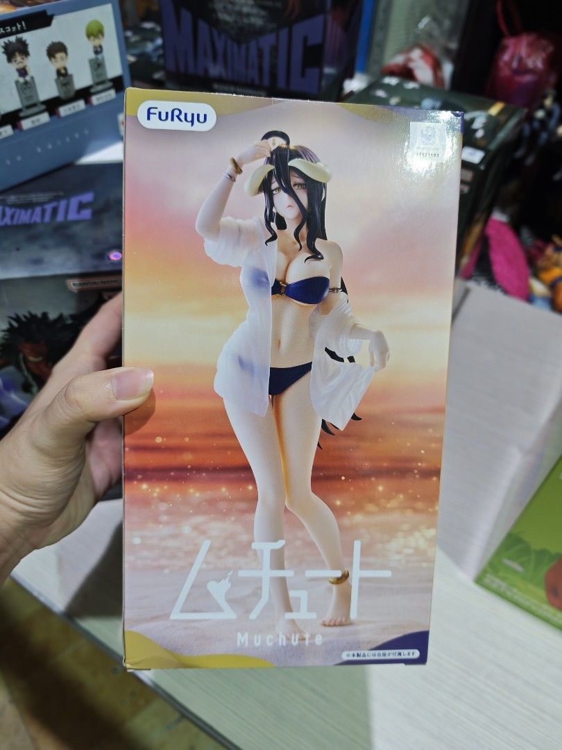 MISB BANPRESTO ALBEDO MUCHUTE FIGURE SWIMSUIT VERSION (Category: Figurines & Statues) located in Malabon City. Submitted by animehobbystore (Listing ID 1467314938, Image 2). Description: .