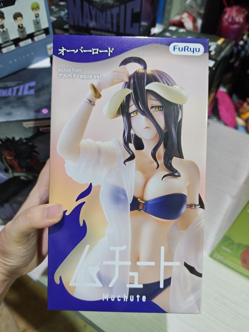 MISB BANPRESTO ALBEDO MUCHUTE FIGURE SWIMSUIT VERSION (Category: Figurines & Statues) located in Malabon City. Submitted by animehobbystore (Listing ID 1467314938, Image 1). Description: .