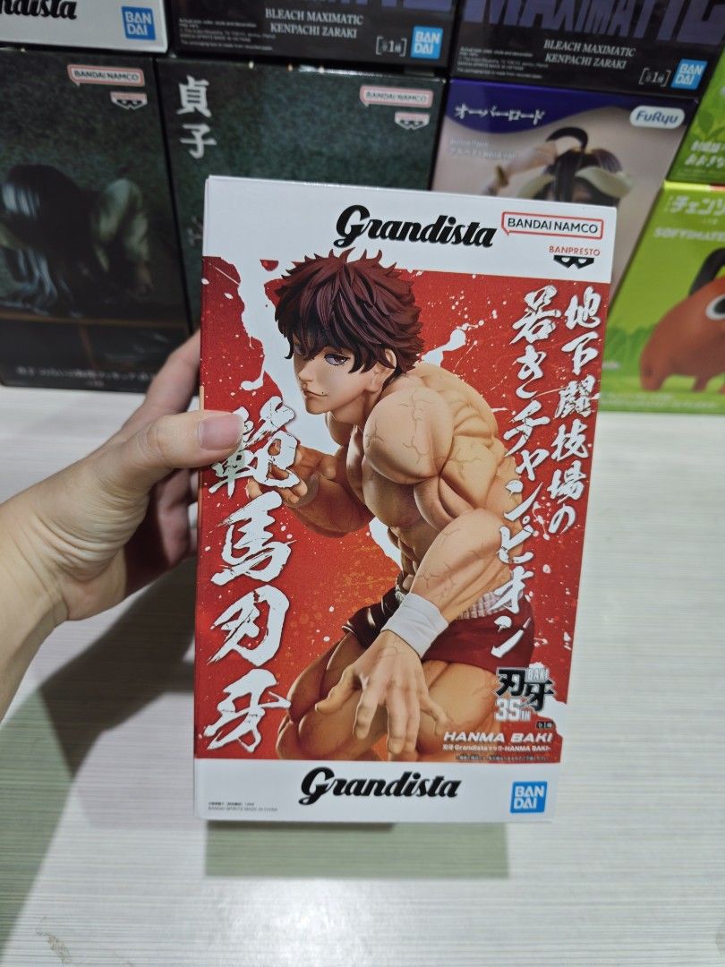 MISB GRANDISTA BAKI HANMA (Category: Figurines & Statues) located in Malabon City. Submitted by animehobbystore (Listing ID 1467315114, Image 1). Description: .