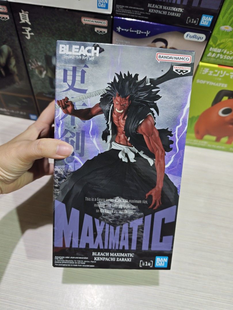 MISB MAXIMATIC ZARAKI KENPACHI (Category: Figurines & Statues) located in Malabon City. Submitted by animehobbystore (Listing ID 1467314647, Image 1). Description: .