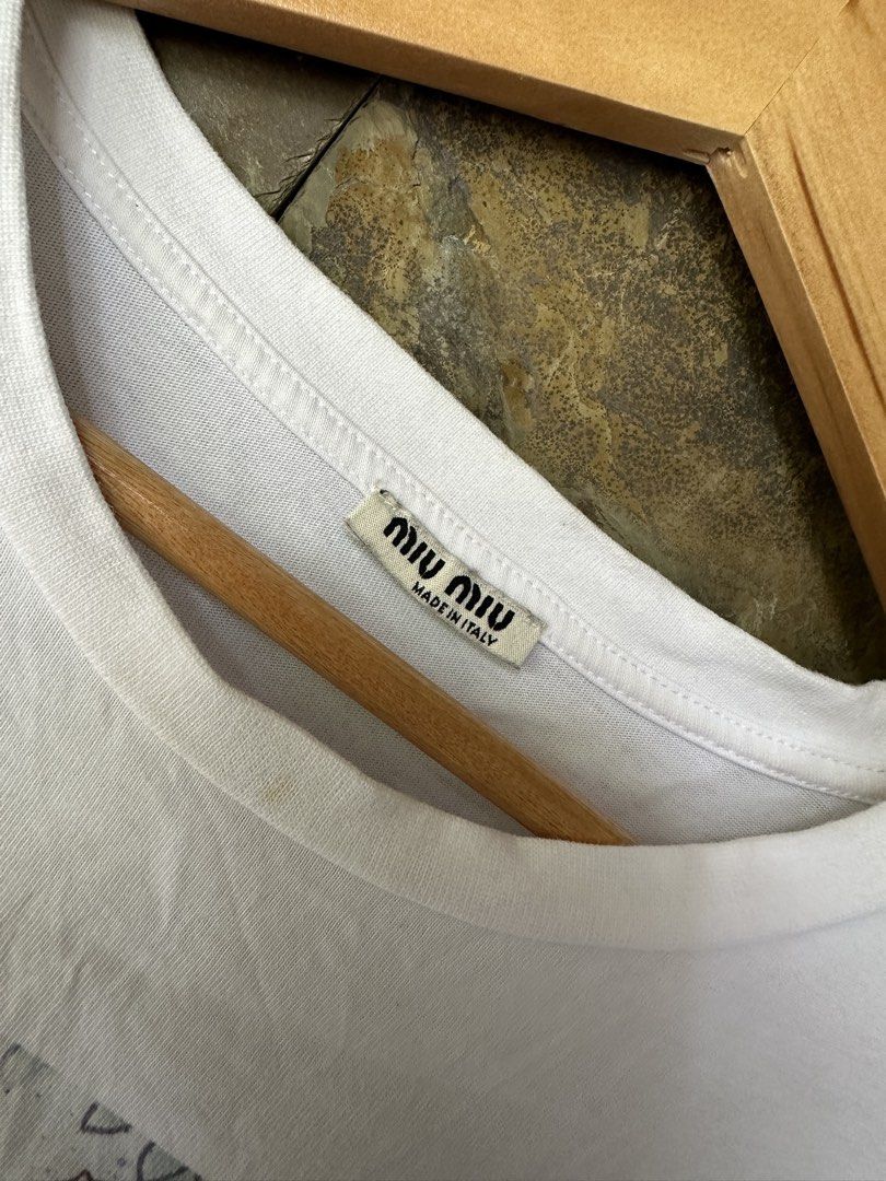 Miu Miu Sailormoon Shirt (Category: Shirts) located in Tuguegarao City. Submitted by bunchoy_thriftshop (Listing ID 1467232931, Image 3). Description: 📌Miu Miu x Sailormoon Excelent Condition Large in tag fits Medium ₱370 + Shipping 📍Quirino Province.