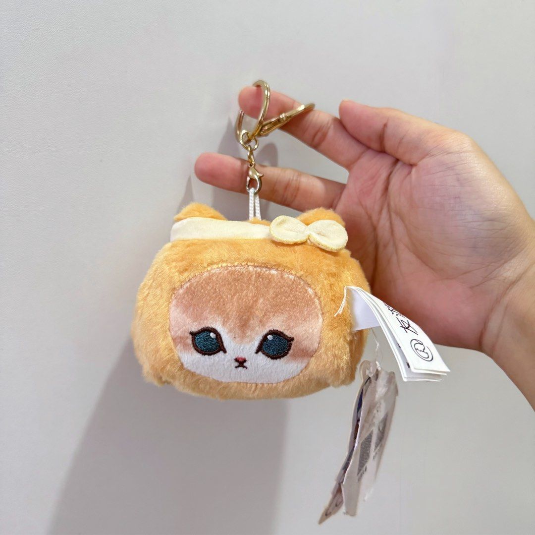 Mofusand Orange Cat Head Keychain Plush (Category: Plushies & Soft Toys) located in Manila. Submitted by ashyyel_ (Listing ID 1467355955, Image 1). Description: .
