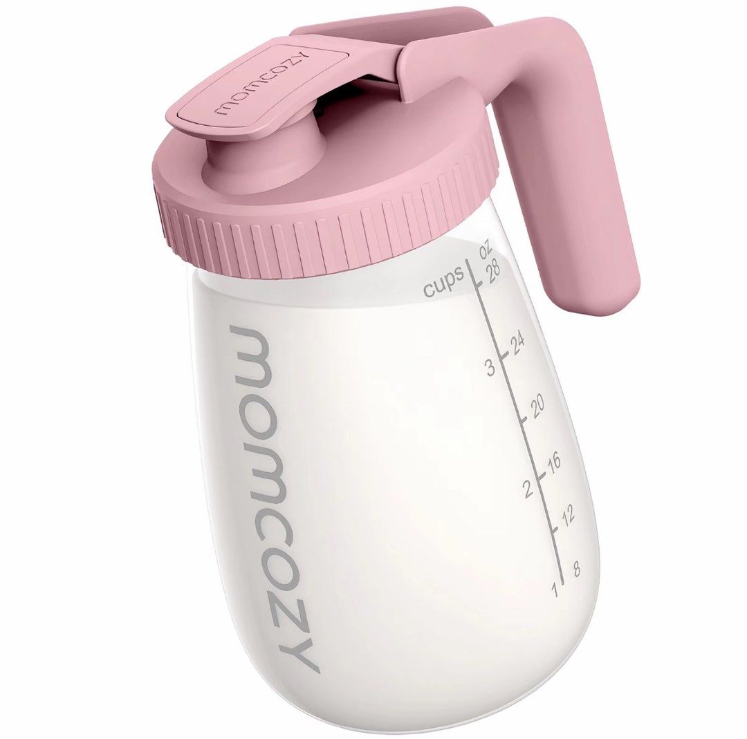 Momcozy Pitcher (Category: Breastfeeding & Bottle Feeding) located in Marikina City. Submitted by narcellescamille (Listing ID 1467174642, Image 1). Description: Momcozy breast milk pitcher in pink Used once or twice only Good as new.