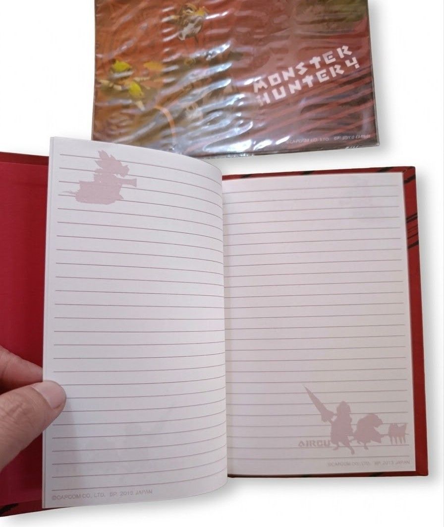 Monster Hunter 4 / Notebook (Category: Stationery & School Supplies) located in Binan City. Submitted by mayjhe (Listing ID 1467189829, Image 3). Description: 💛 For Sale 💛 🌸 Monster Hunter 🍀 Notebook 📍 Condition: Good 💰 Price is ₱ 250.00 👉 Other details posted 🇵🇭 Location Biñan Laguna 🛵 Courier J& T and Lalamove 📋 Shipping by schedule 📍 NO COD & COP 📌 All items are carefully packed and labeled with Fragile stickers for breakable good