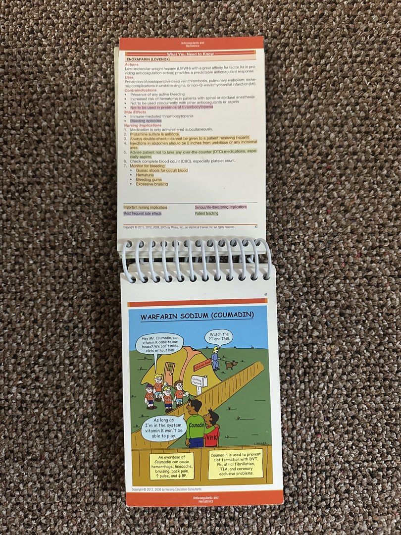 Mosby's Pharmacology Memory NoteCards: Visual, Mnemonic, and Memory Aids for Nurses (Category: Textbooks) located in Quezon City. Submitted by affordableitemsfromusa (Listing ID 1467358889, Image 3). Description: feb to march eta.