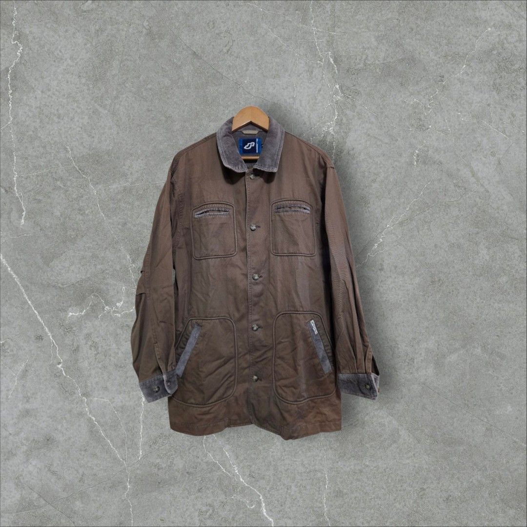 mr.junko chore coat jacket (Category: Coats, Jackets and Outerwear) located in Baguio. Submitted by fadexquisite (Listing ID 1467170597, Image 1). Description: Mr.junko chore coat jacket Large 32x23 Excellent condition 600 plus ship fee.