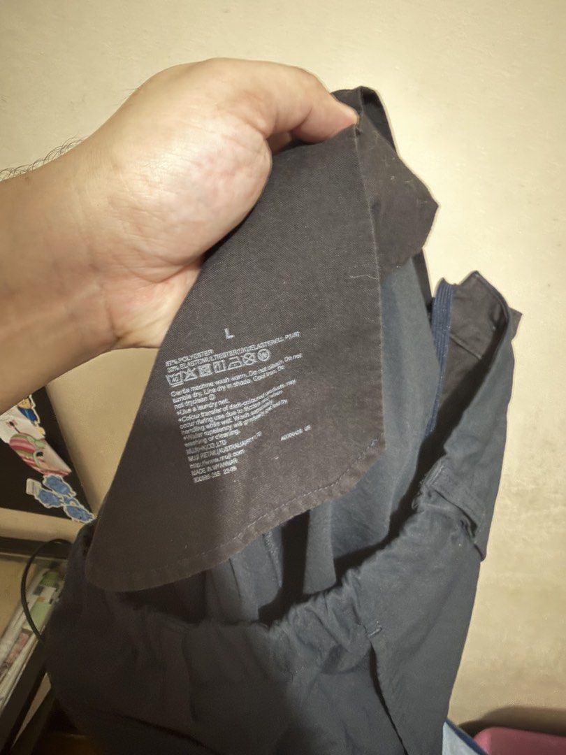 Muji Pants size L (Category: Clothes Drying Rack) located in San Juan City. Submitted by royceee (Listing ID 1467294270, Image 2). Description: Decluttering.