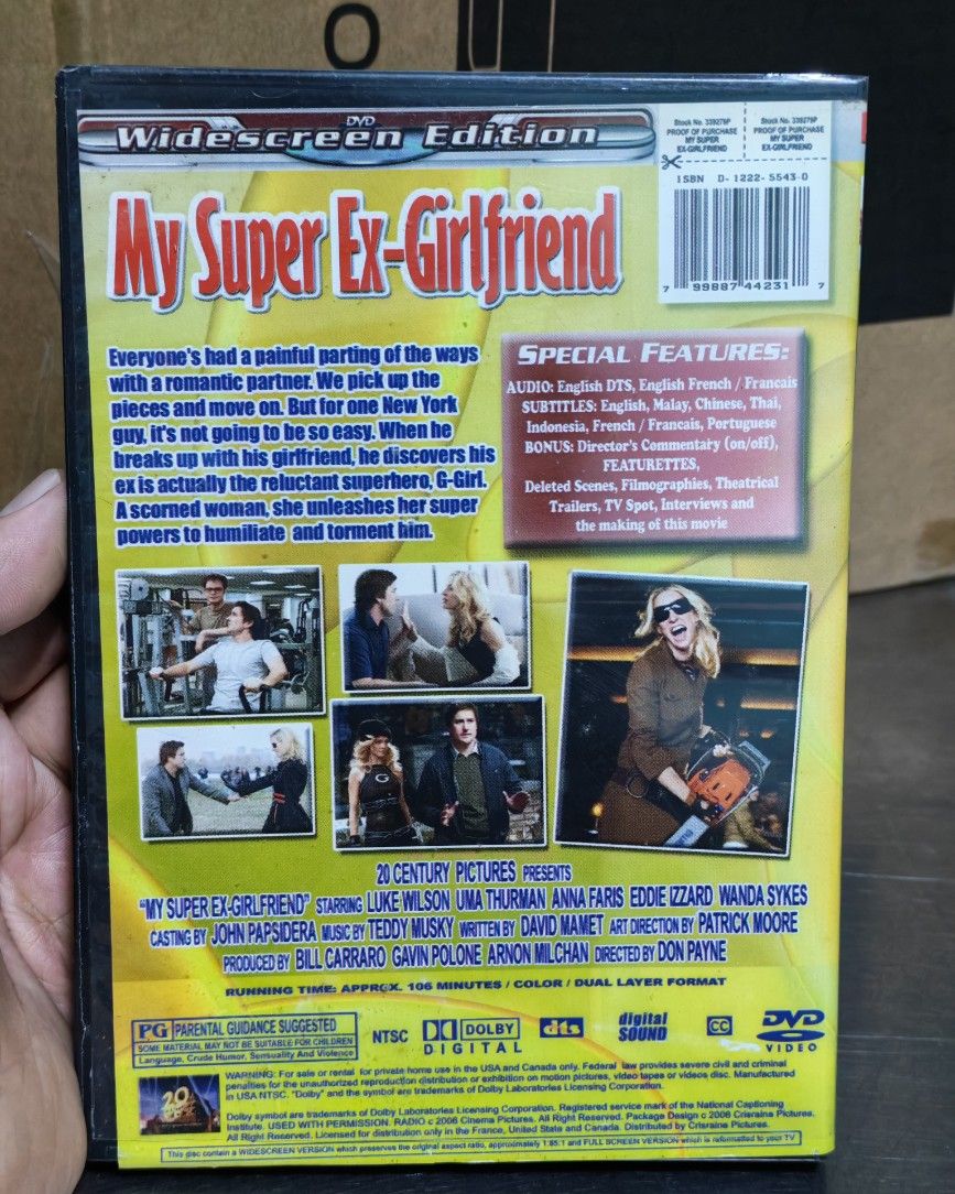 My Super Ex Girlfriend (Category: CDs & DVDs) located in Carmona. Submitted by tech_hub_cavite (Listing ID 1467328669, Image 2). Description: .