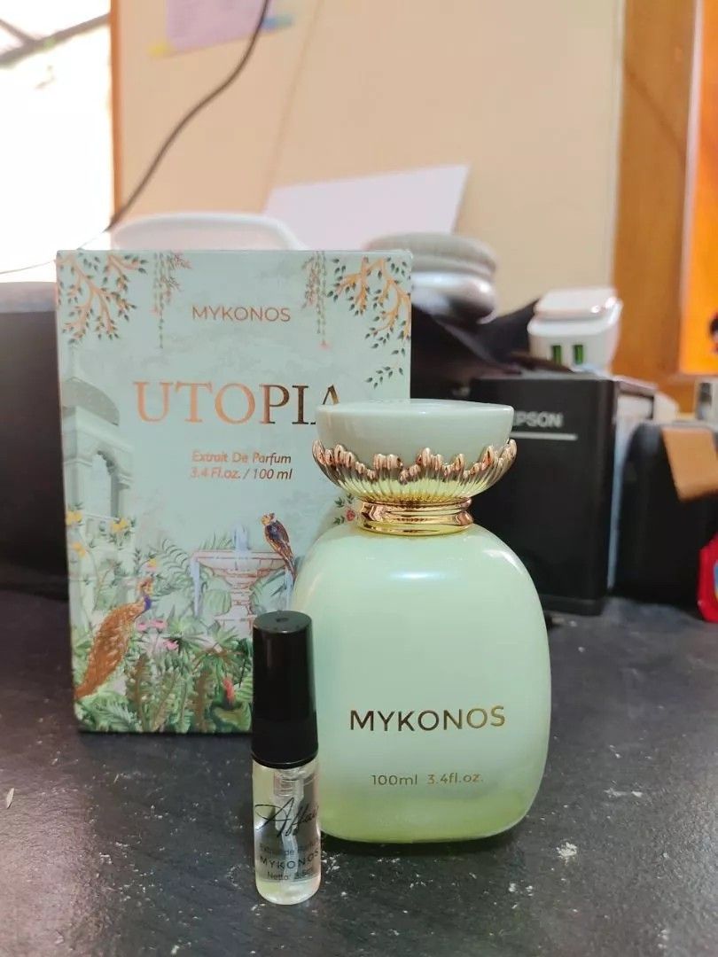 Mykonos - Utopia Extrait de Parfum 100ml, Barang Yang Dicari di Carousell