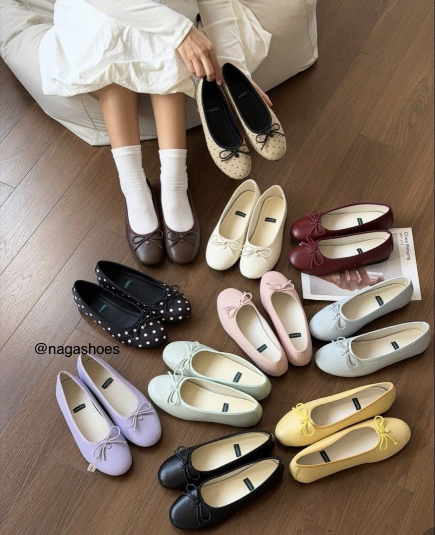 Naga Shoes Macaron ballet flats (Category: Flats & Sandals) located in Angeles City. Submitted by bonibonita (Listing ID 1467345157, Image 2). Description: Color brown I used it for 3-5x Rfs: too small on me My fave ballet flats super lambot and comfy, if you fit a size us 5 then this is for you!!.