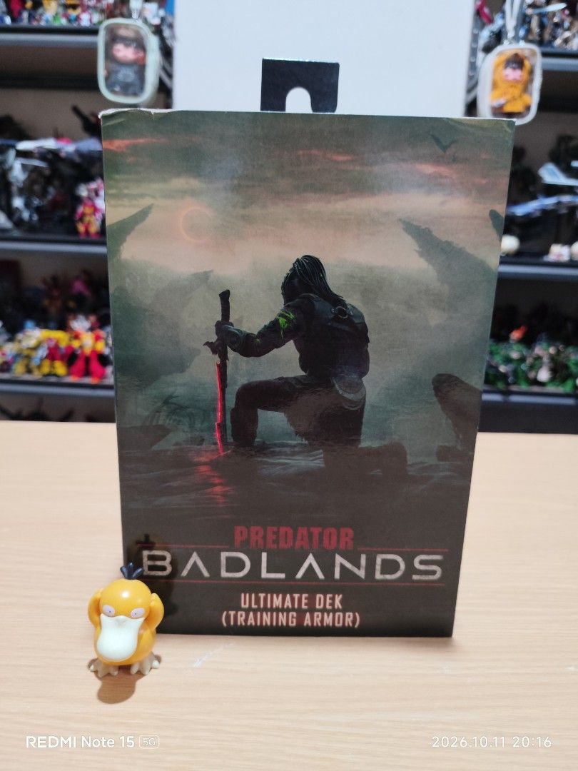 NECA Predator Badlands Dek (Category: Action & Battle Toys) located in Caloocan City. Submitted by fattycatstoys (Listing ID 1467301257, Image 1). Description: Selling NECA Predator Badlands Dek - 2,500php Reading is Essential. Last price already. Item is back in box, still in good condition. No damage. Complete. Joints are ok. Box has some dents due to storage. PRIORITY ON WHO CAN GET THE ITEM THE SOONEST. I RESERVE THE RIGHT TO CHOOSE MY BUYER.