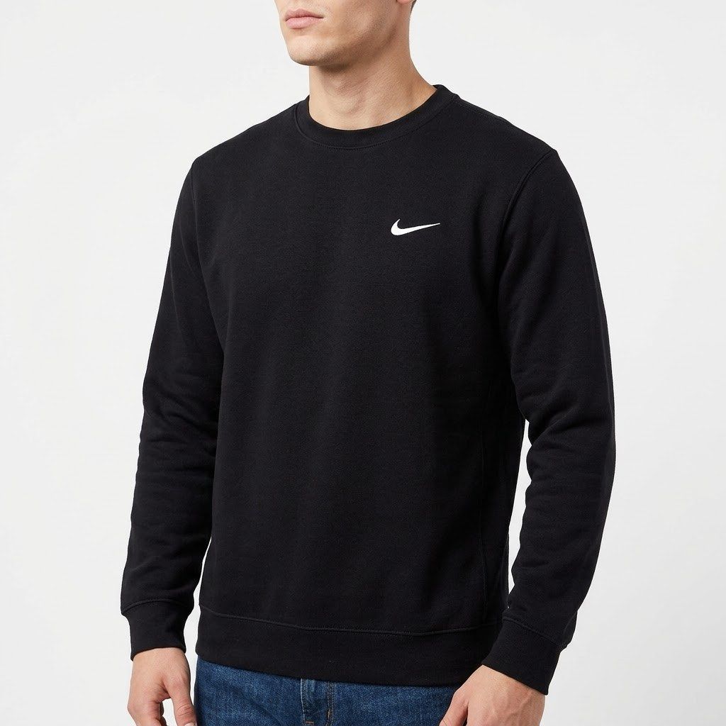 Nike Chest Swoosh Sweater (Category: Activewear) located in Bacolod City. Submitted by micojuele68583 (Listing ID 1467352326, Image 3). Description: Size on tag: Medium| Dimes: 22x26 Authentic/Orig/Legit Color rate 9.5/10 condition: excellent Issue.