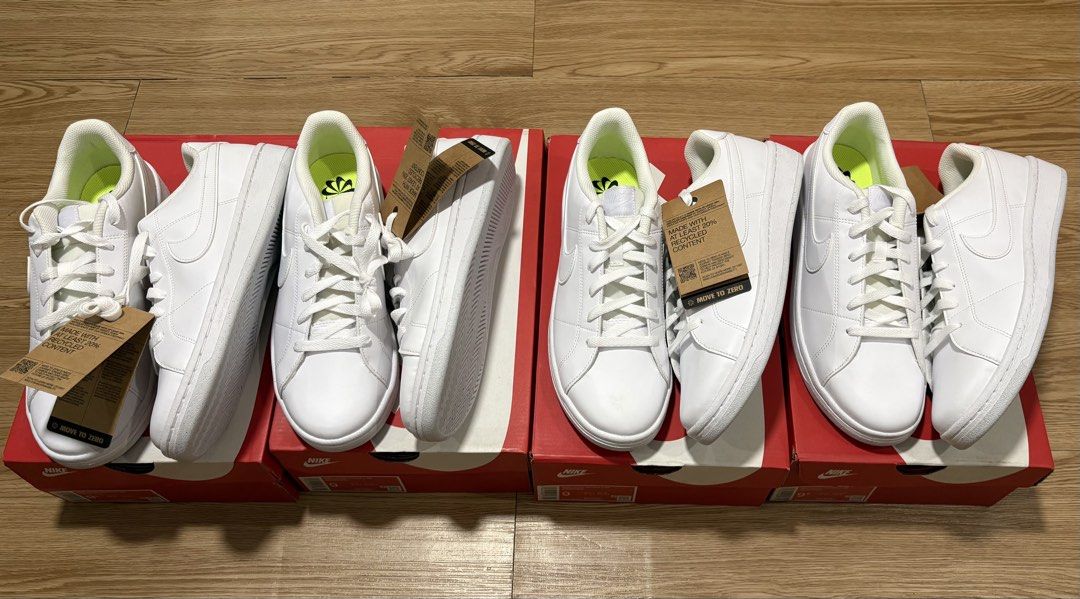Nike Court Royale 2 Triple White (Category: Sneakers) located in Manila. Submitted by garbagecollector.2 (Listing ID 1467324152, Image 1). Description: Brandnew & Authentic Below Srp Selling for 1,500 only 3,095 srp Size 9 & 9.5us available.