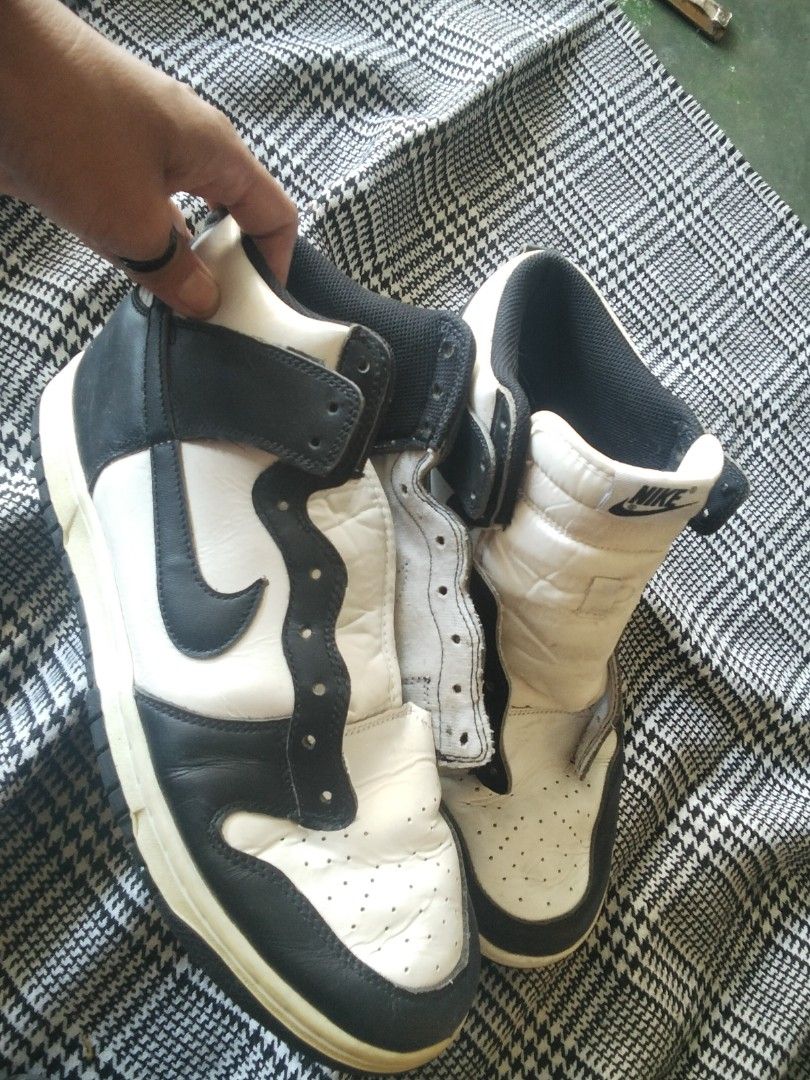 Nike dilunk high retro panda (Category: Sneakers) located in Angeles City. Submitted by jnwsurplus (Listing ID 1467227676, Image 2). Description: no insole no lace plssss see pictures.
