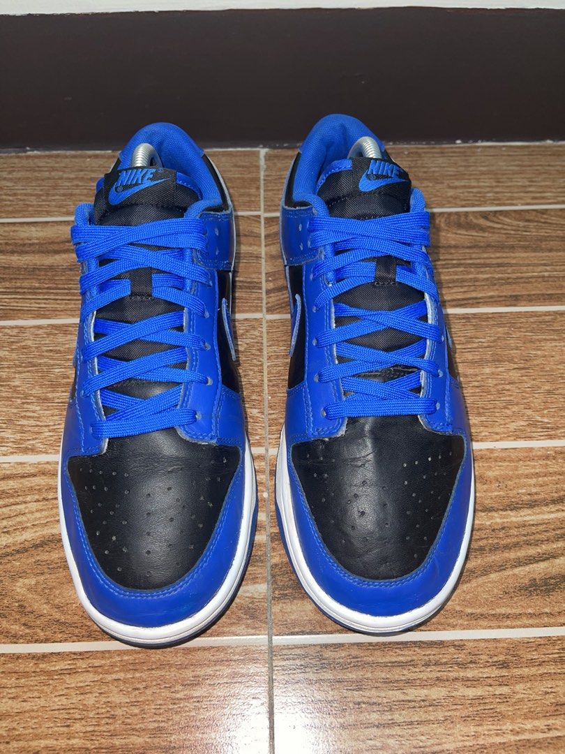 Nike Dunk Low Hyper Royal Black Sneakers (Category: Sneakers) located in Manila. Submitted by juankevino (Listing ID 1467300807, Image 2). Description: Payment first policy No cod / cop Mop GCash Shipping thru j&t / lalamove 📍Cabuyao Laguna.
