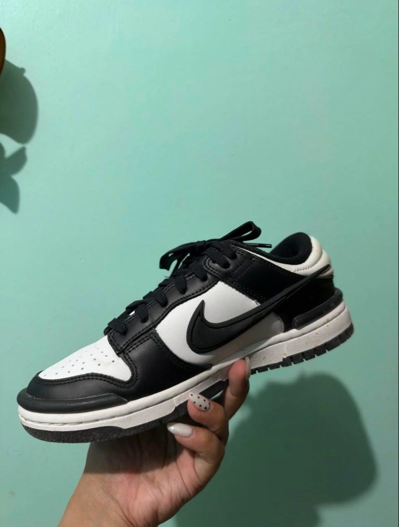 Nike Dunk Low Twist Black White (Category: Sneakers) located in Imus. Submitted by jmieeey (Listing ID 1467215549, Image 3). Description: I am selling my preloved Nike Dunk Low Twist Panda 🐼👟 Barely used, in great condition! Size: 6.5 Price: ₱ 3000 Lalamove ready. Open for meet up Imus/Makati area.