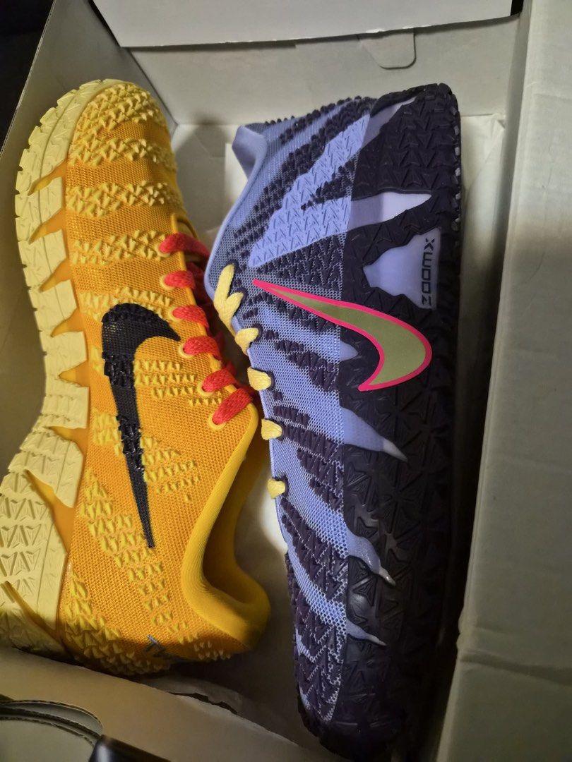 Nike Ja 3 Hustle and flow (Category: Sneakers) located in Pasig City. Submitted by jaymanalang (Listing ID 1467314835, Image 1). Description: - Brand: Nike Ja 3 Hustle and flow - Size 10.5 US - Condition: Brand new, never worn, fresh out of the box - Design: Vibrant mismatched colorway (Left shoe: Yellow, red laces, black swoosh; Right shoe: Purple and lilac, pink and green swoosh) - Comfort: Premium ZoomX cushioning for maximum support - Upper: 