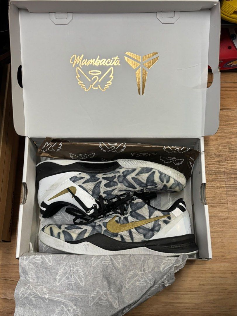 Nike Kobe 8 “Gigi”us10.5 44.5 （分類：波鞋）位於 Hong Kong。 由 ks.__.kicks 提交（商品編號 1467309094，圖片 2）。簡介： us10.5 44.5 有原盒 80%New 100%Real。