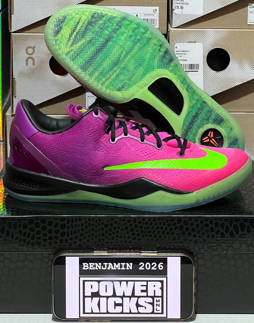 Nike Kobe 8 Protro ‘Mambacurial’ (Category: Sneakers) located in Caloocan City. Submitted by power.kicks.mnl (Listing ID 1467331957, Image 1). Description: For SALE Nike Kobe 8 Protro ‘Mambacurial’ Sizes: US Mens 10.5 / 11 / 12 / 13 Brand New ₱12,495 only Pickup: North Caloocan (Amparo Subd) Can do shipping: (buyers expense and risk) -LBC -Grab Express -Lalamove No COD / COP (bank transfer only if shipping) Cross-posted (posted in other buy and s
