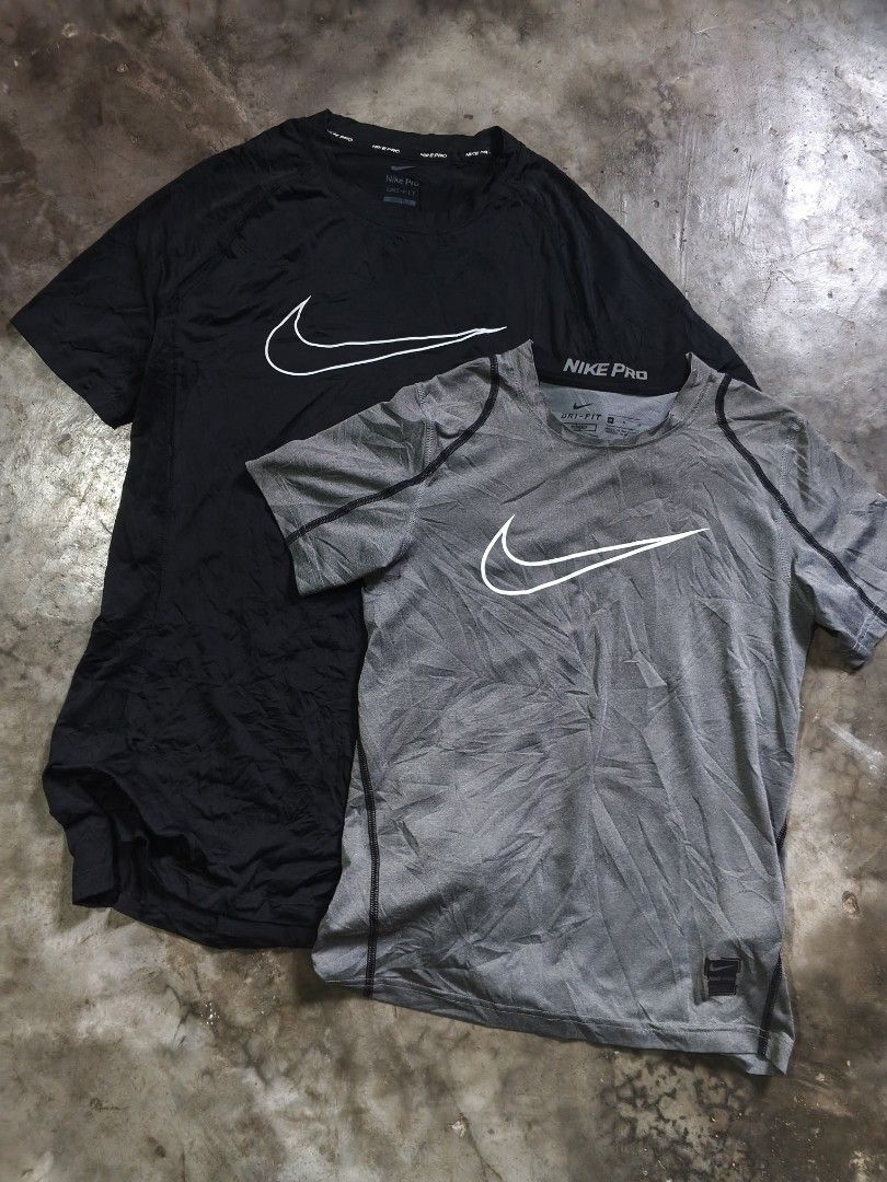 NIKE PRO (Category: Activewear) located in Guihulngan. Submitted by its_prances (Listing ID 1467198546, Image 1). Description: NIKE PRO ASPACK DIMENSIONS GREY: 15 X 22 BLACK: 17 X 26 NO ISSUE COLOR RATE 9.8/10 550 ASPACK.
