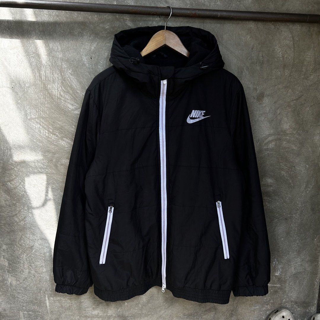 nike puffer jackets (Category: Coats, Jackets and Outerwear) located in Baguio. Submitted by ralfangelo35075 (Listing ID 1467196964, Image 1). Description: mine: ₱680 can fit large to xl washed ready to wear good condi W: 24.5 L: 29 issue: cut neck tag and scratches on nike print DISCLAIMER: I Ralf Angelo S. Ta-a / Past wears are not affiliated with any brand that I sell. No copyright infringement intended. All items are thrifted or 2nd hand mana