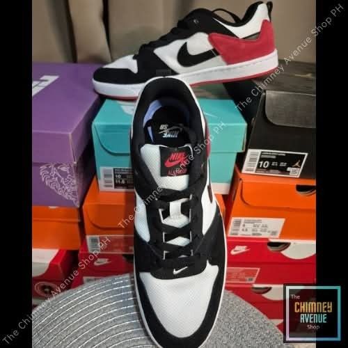 Nike SB Force 58 White Black Red Shoes (Category: Sneakers) located in Manila. Submitted by shoppe_abbienazbi (Listing ID 1467353831, Image 2). Description: BRAND NEW & LEGIT 💯 🔥MEN'S SB ALLEYOOP SKATE SHOES 10.5" WHITE /BLACK/RED OG🔥 ₱2999 only Size 10" US men's ✅complete with OG box ✅Onhand/Ready to ship- .