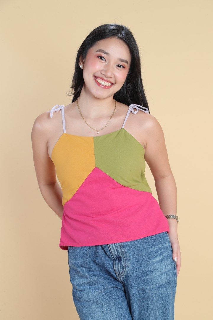 Nin & Yang tricolor top (Category: Blouses) located in Binan City. Submitted by moniqueknacks (Listing ID 1467323585, Image 3). Description: .