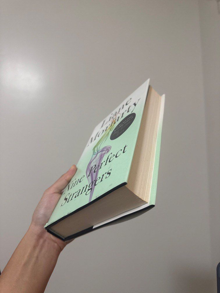 Nine Perfect Strangers - Hardbound (Category: Storybooks) located in Manila. Submitted by winteryn (Listing ID 1467194251, Image 2). Description: Hardbound, slight foxing.
