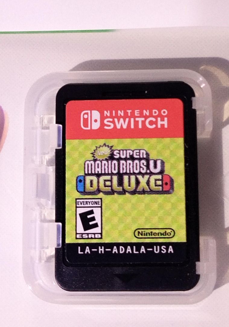 Nintendo Switch New Super Mario Bros U Deluxe Game (Category: Nintendo) located in Batangas. Submitted by stocke (Listing ID 1467362018, Image 2). Description: Contact: 09683656318 Mario bros deluxe switch game. Like new condition. Fix price. Meetup area: SM batangas city, baymall. Can do lbc cop buyer shoulder shipping fee.