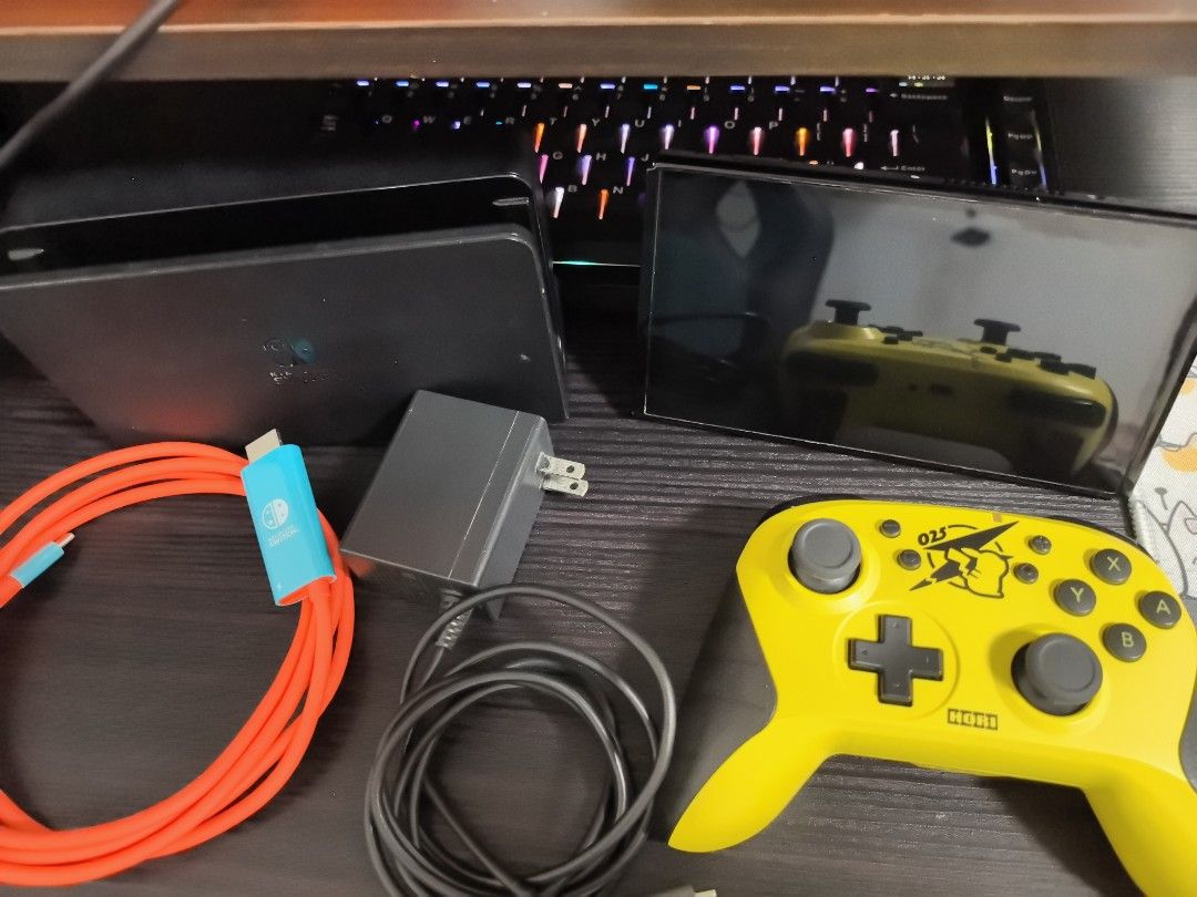Nintendo Switch OLED (Category: Nintendo) located in Valenzuela. Submitted by eb11042019 (Listing ID 1467228002, Image 1). Description: (SELLING AS DEFECTIVE NA PO NINTENDO SWITCH OLED) 5,000 Fixed and last price na din po. Includes OLED TABLET, DOCK, 3RD PARTY DOCK (Skull&Co.) Original charger pero defective na din po, HORI Wireless Controller. Dock mode only pwede pa and gumagana pa. No history of repair sa tablet naka tempered glass pa yung sc