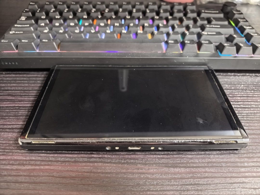 Nintendo Switch OLED (Category: Nintendo) located in Valenzuela. Submitted by eb11042019 (Listing ID 1467228002, Image 3). Description: (SELLING AS DEFECTIVE NA PO NINTENDO SWITCH OLED) 5,000 Fixed and last price na din po. Includes OLED TABLET, DOCK, 3RD PARTY DOCK (Skull&Co.) Original charger pero defective na din po, HORI Wireless Controller. Dock mode only pwede pa and gumagana pa. No history of repair sa tablet naka tempered glass pa yung sc
