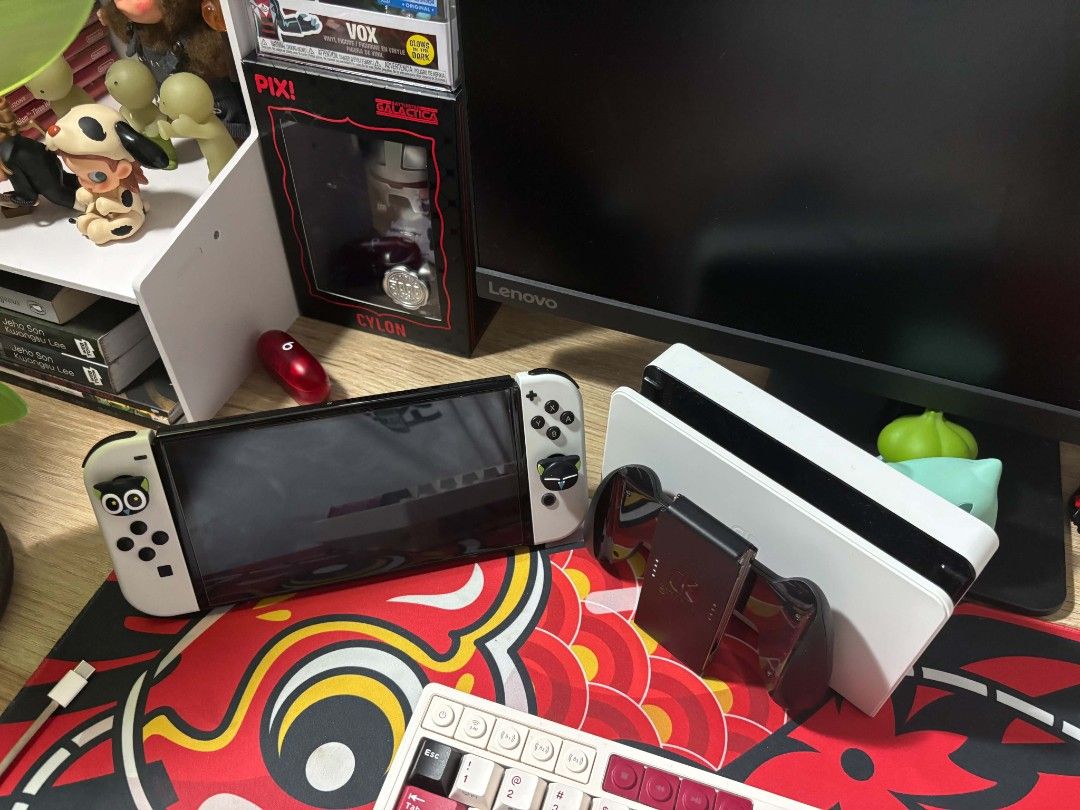 Nintendo Switch OLED w/ Pokemon Legends: ZA (Category: Nintendo) located in Quezon City. Submitted by ian_5768 (Listing ID 1467355833, Image 1). Description: 🎮 FOR SALE: Nintendo Switch OLED + Pokemon Legends: Z-A Selling my pre-loved Nintendo Switch OLED, bundled with Pokemon Legends: Z-A! 📦 Complete Inclusions: - Nintendo Switch OLED Console - Left & Right Joy-Con Controllers - Nintendo Switch OLED Dock - Original Nintendo Switch AC Adapter /