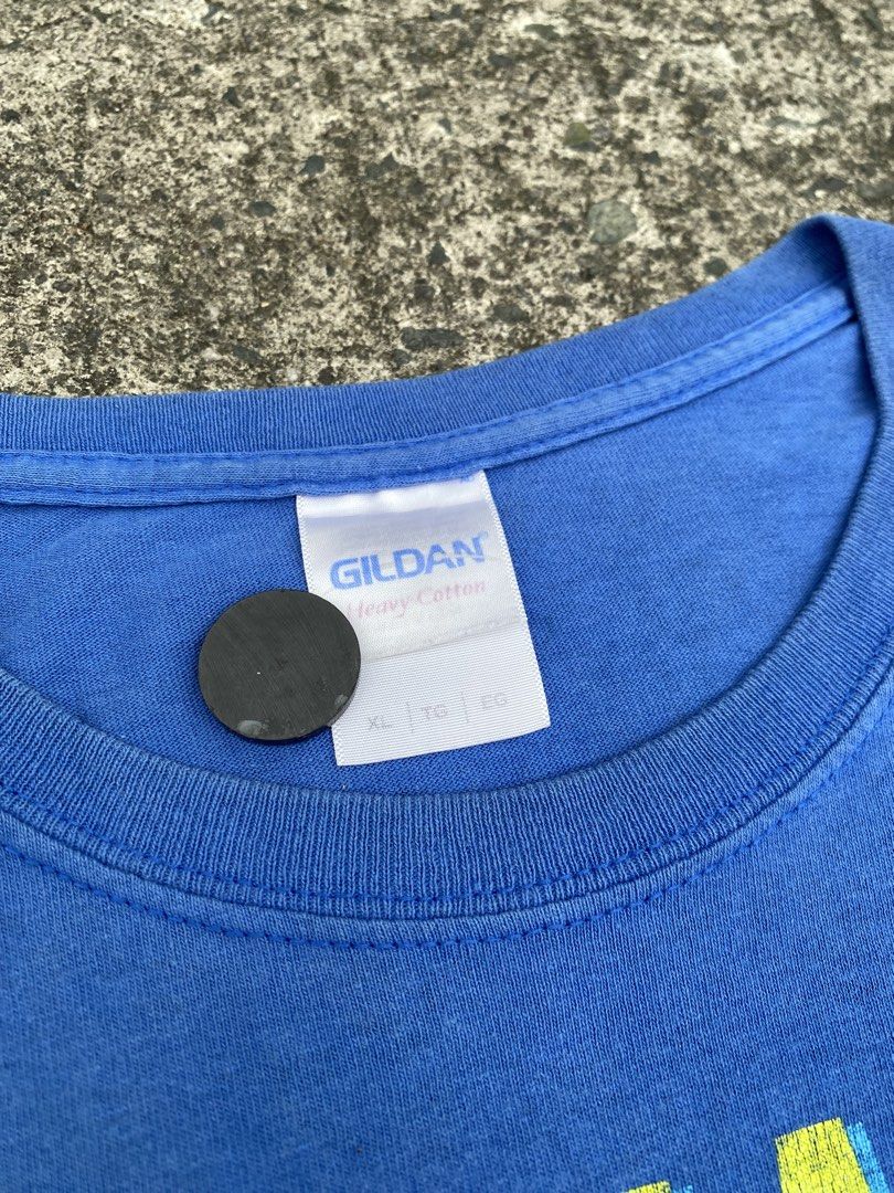 NIRVANA (Category: Tshirts & Polo Shirts ) located in Manila. Submitted by thrift_neo (Listing ID 1467297014, Image 3). Description: NIRVANA Gildan heavy cotton Size xl on tag Dimes 24x31 Good condi Issue:repaird holes,paint stains,hairline cracks.