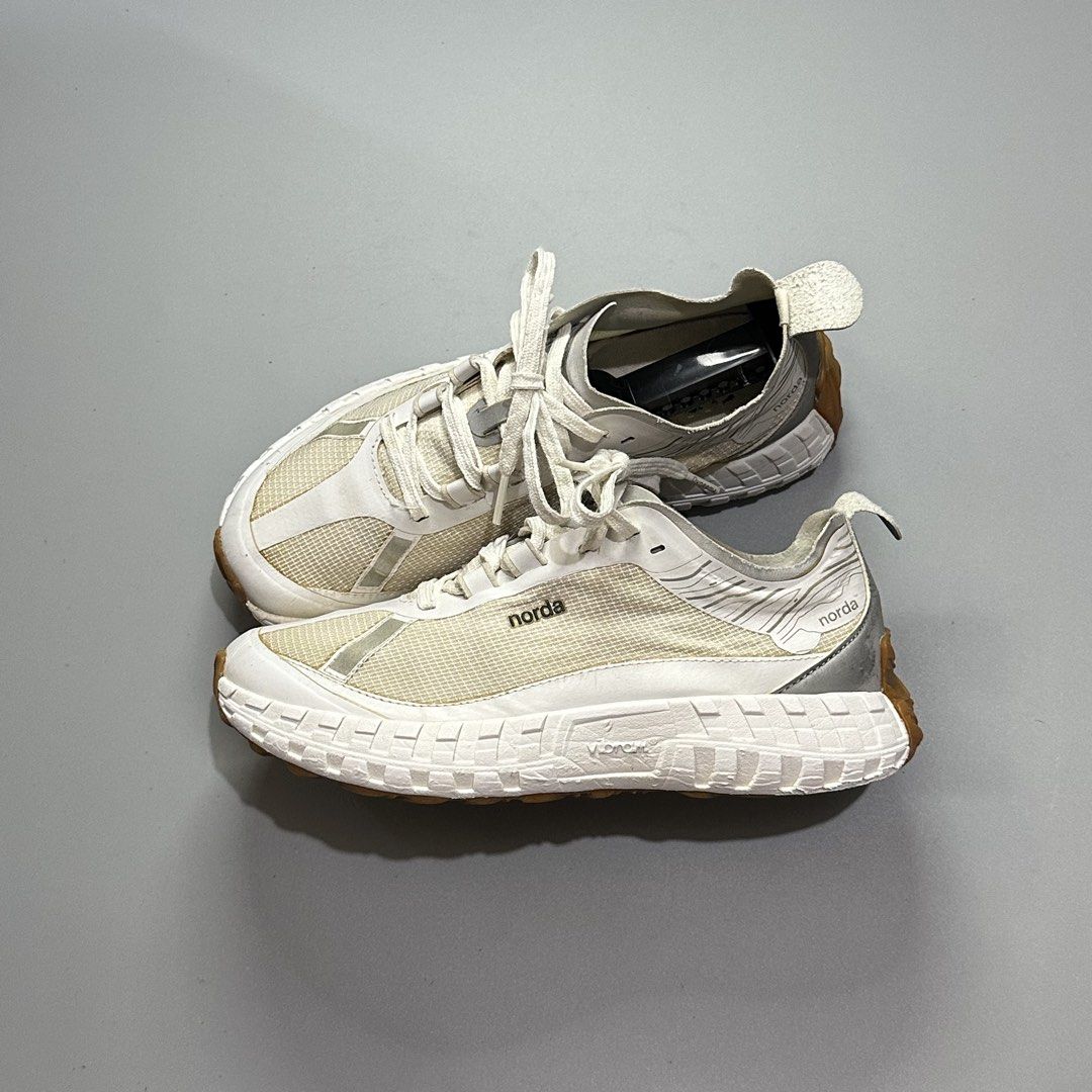 NORDA 001 (Category: Sneakers) located in Baguio. Submitted by macshop_items (Listing ID 1467294750, Image 1). Description: NORDA 001 - Size 7.5us(24.5cm) - Good condition - Signs of usage ₱ 2,289 + sf only.