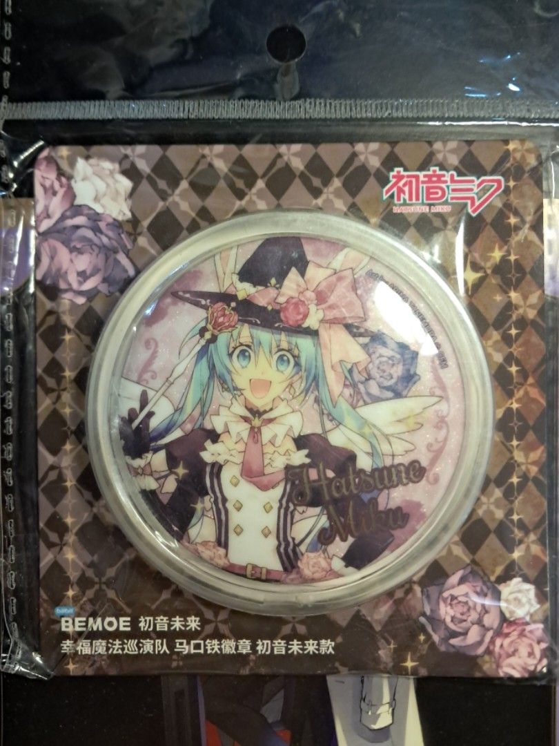 [OFFICIAL] Large Hatsune Miku pin (Category: Character Goods) located in Lapu Lapu. Submitted by ashenazulioo (Listing ID 1467223952, Image 1). Description: Never taken out of its packaging. rfs: originally a gift for an ex, never opened. mop: gcash mod: grab or j&t, buyer shoulders shipping fee. I only ship on the weekends or whenever I'm free!.