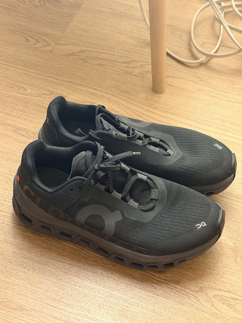 on cloudmonster black (womens) (Category: Sneakers) located in Manila. Submitted by strawberrybingsu006 (Listing ID 1467346485, Image 2). Description: - used only a few times - rfs: bought another color - bought for around 10k - very comfortable - love this, so sad i have to let it go because i no more space and i bought another color - selling at a good and affordable price, free shipping! - Womens US 8 mod: jnt mop: gcash.