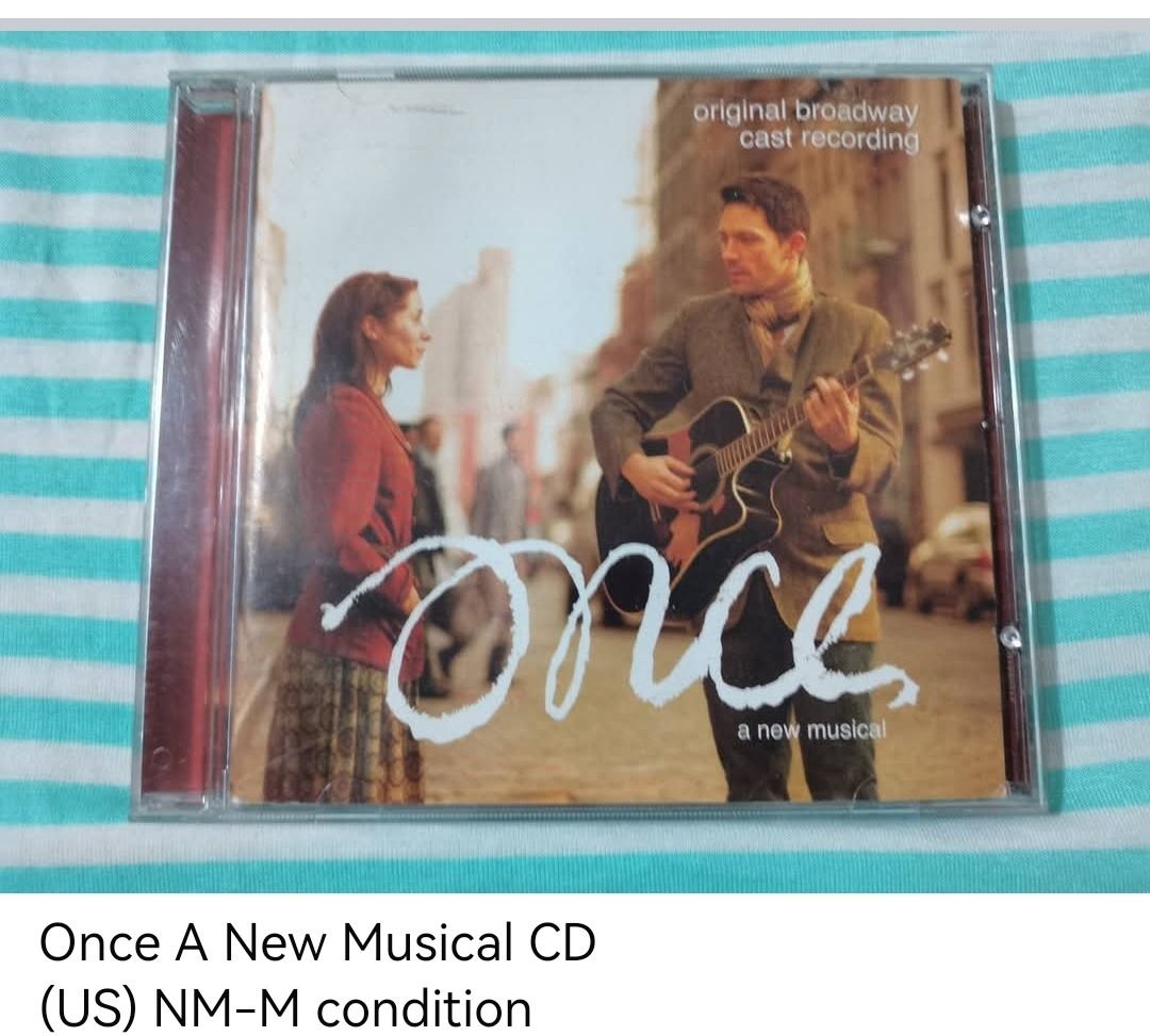 Once A New Musical CD (unsealed) (Category: CDs & DVDs) located in Dangcagan. Submitted by cd_haven5 (Listing ID 1467210531, Image 1). Description: #FORSALE #FORSALE #FORSALE #Authentic #Legit #Original We only sell original items. All items posted are on hand. Please message me for availability of the item/s because the items are also posted on my other online stores. All items are imported unless stated PH. We also accept Pre-orders. Payment Me
