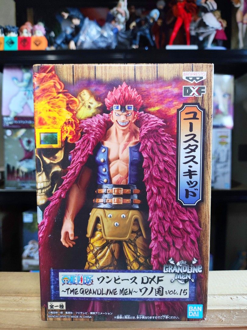 One Piece - DXF Eustass Kid (Category: Figurines & Statues) located in Manila. Submitted by sagehub.collectibles (Listing ID 1467328825, Image 1). Description: 💯Authentic Anime Figure 📍 Pampanga 🔥MISB Condition 🔵Blue App: SageHub Collectibles Direct message for more details.